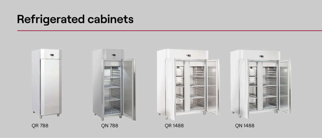 Refrigerated cabinets with Wi-Fi